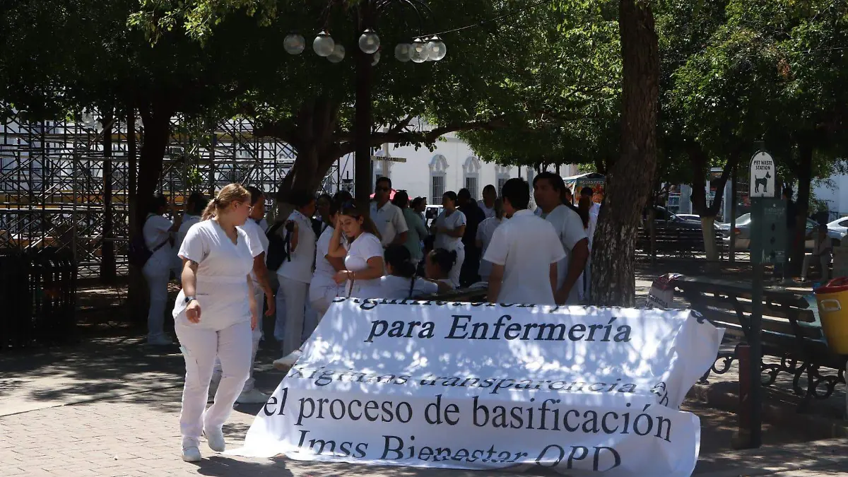 Manifestación enfermeros